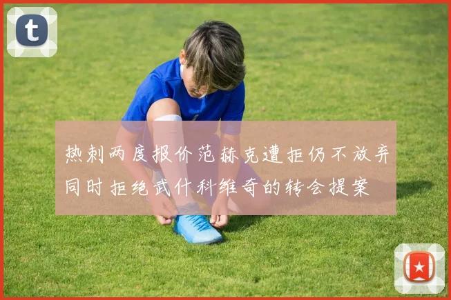 热刺两度报价范赫克遭拒仍不放弃同时拒绝武什科维奇的转会提案